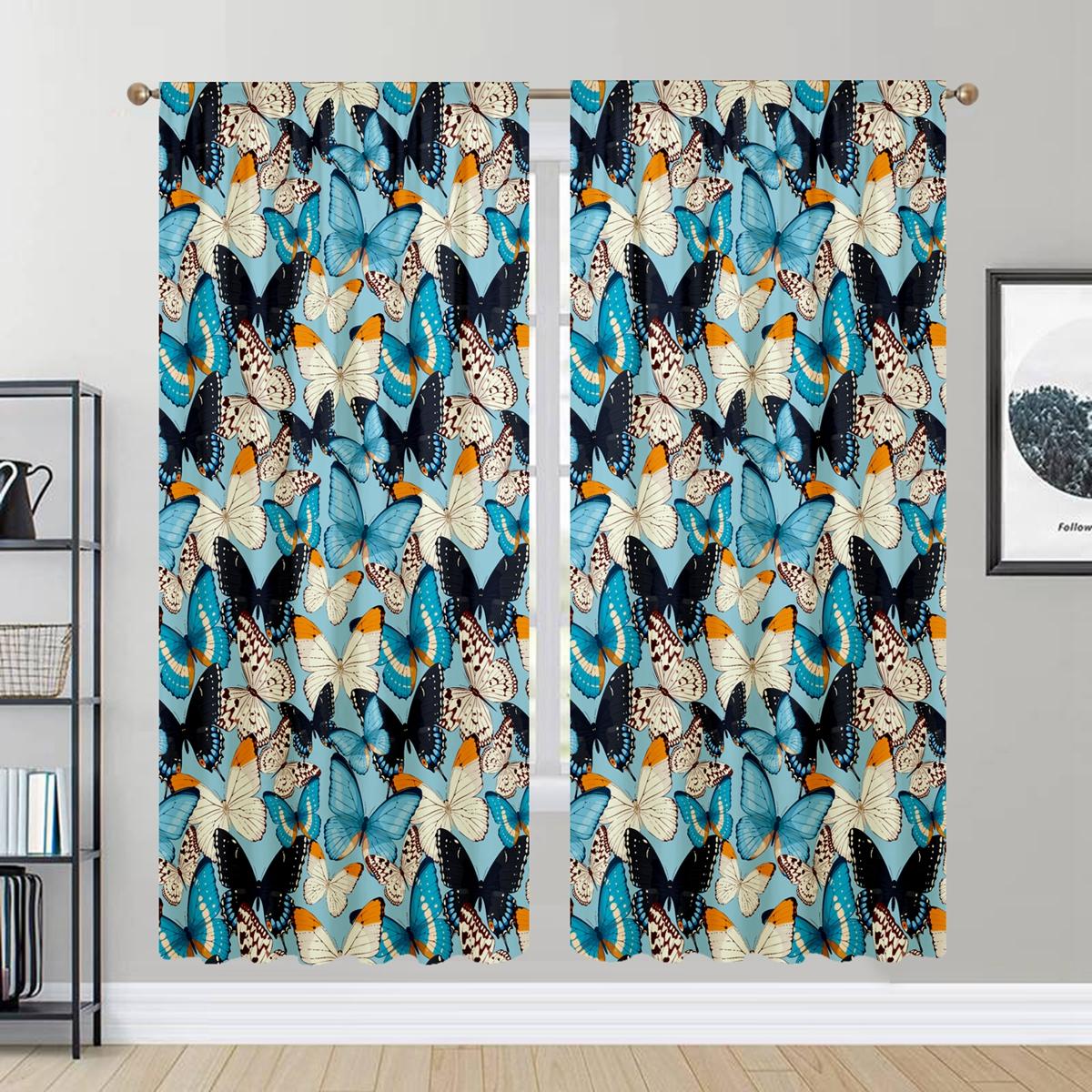 Abstract Blue Hot Stamping Texture Distressed Sheer Curtains for Kids Bedroom Living Room Voile Window Curtains Tulle Drapes W30H65inchW75H166cm
Abstract Blue Hot Stamping Texture Distressed Sheer Curtains for Kids Bedroom Living Room Voile Window Curtains Tulle Drapes W30H65inchW75H166cm