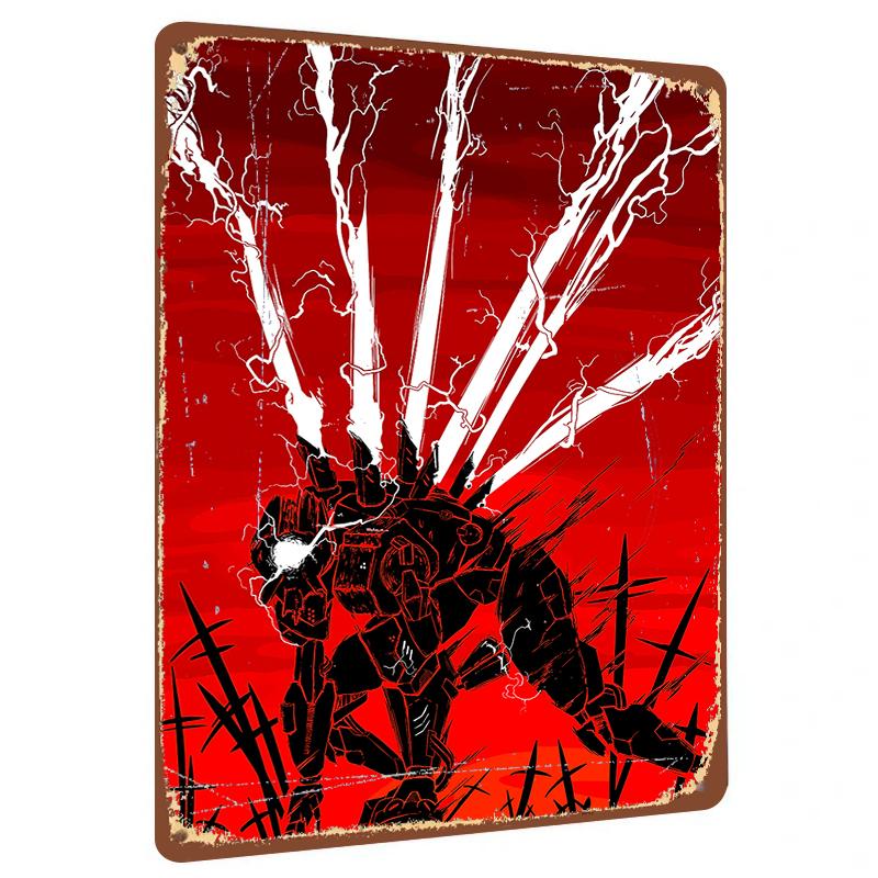 Mechanical Armor Red Lightning Metal Iron Painting Living Room Decorative Wall Art Hanging Ornament 20x30cm(7.8x11.8inch)
Mechanical Armor Red Lightning Metal Iron Painting Living Room Decorative Wall Art Hanging Ornament 20x30cm(7.8x11.8inch)