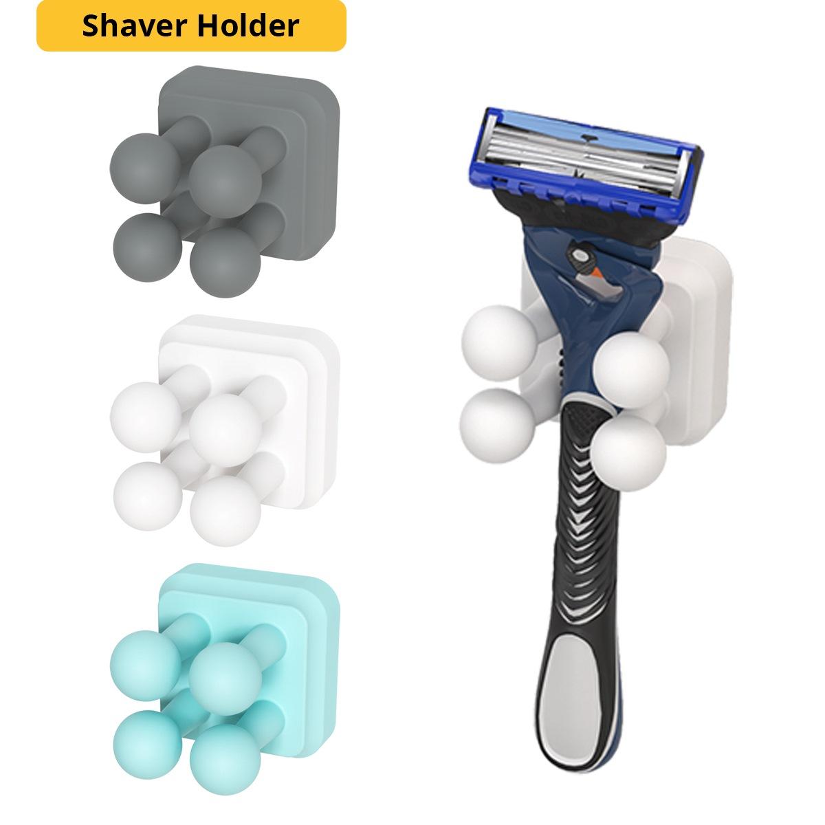 3/1Pcs Shaver Toothbrush Holder Wall Mounted Punch-free Razor Holder for Bathroom Kitchen Durable Flexible Silicone Organizer
3/1Pcs Shaver Toothbrush Holder Wall Mounted Punch-free Razor Holder for Bathroom Kitchen Durable Flexible Silicone Organizer