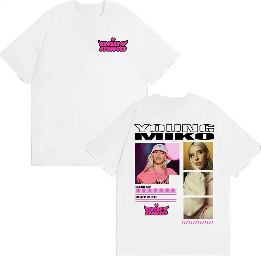 Summer Tops Oversized T Shirt Singer Young Miko Baby Miko Tour Graphic T-shirt Unisex Women Fashion Aesthetic Short Sleeve T Shirts 4XL
Summer Tops Oversized T Shirt Singer Young Miko Baby Miko Tour Graphic T-shirt Unisex Women Fashion Aesthetic Short Sleeve T Shirts 4XL