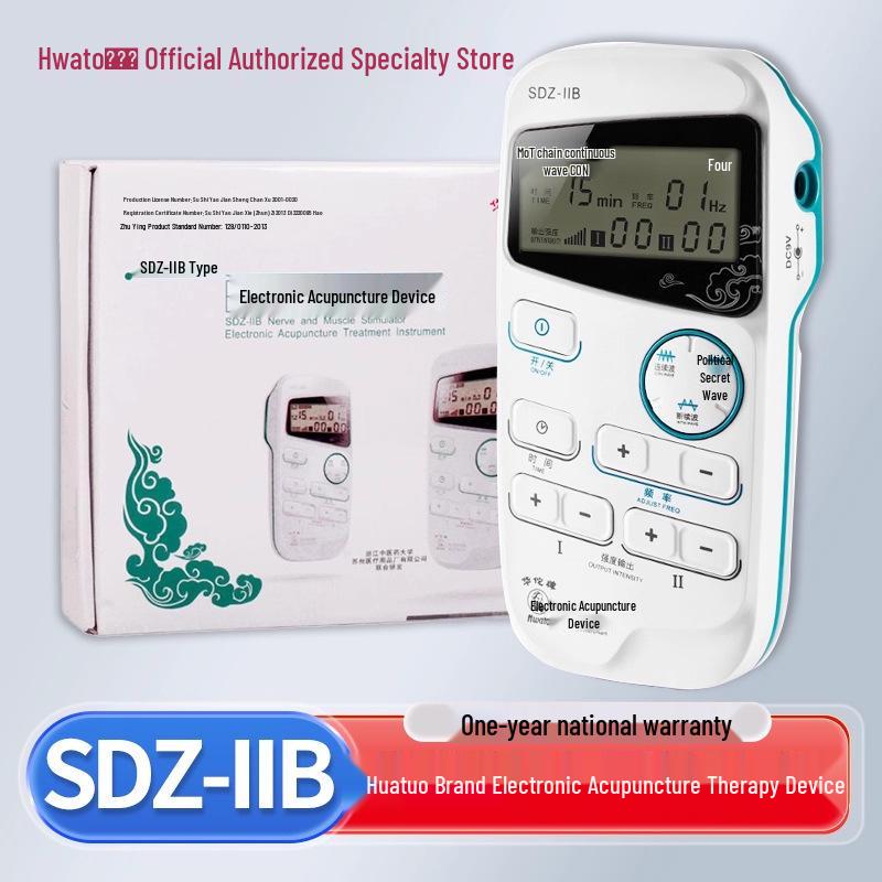 Huatuo SDZ-IIB Handheld Electronic Acupuncture Stimulator for Home Use - Pulse Meridian Therapy and Physiotherapy Device
Huatuo SDZ-IIB Handheld Electronic Acupuncture Stimulator for Home Use - Pulse Meridian Therapy and Physiotherapy Device
