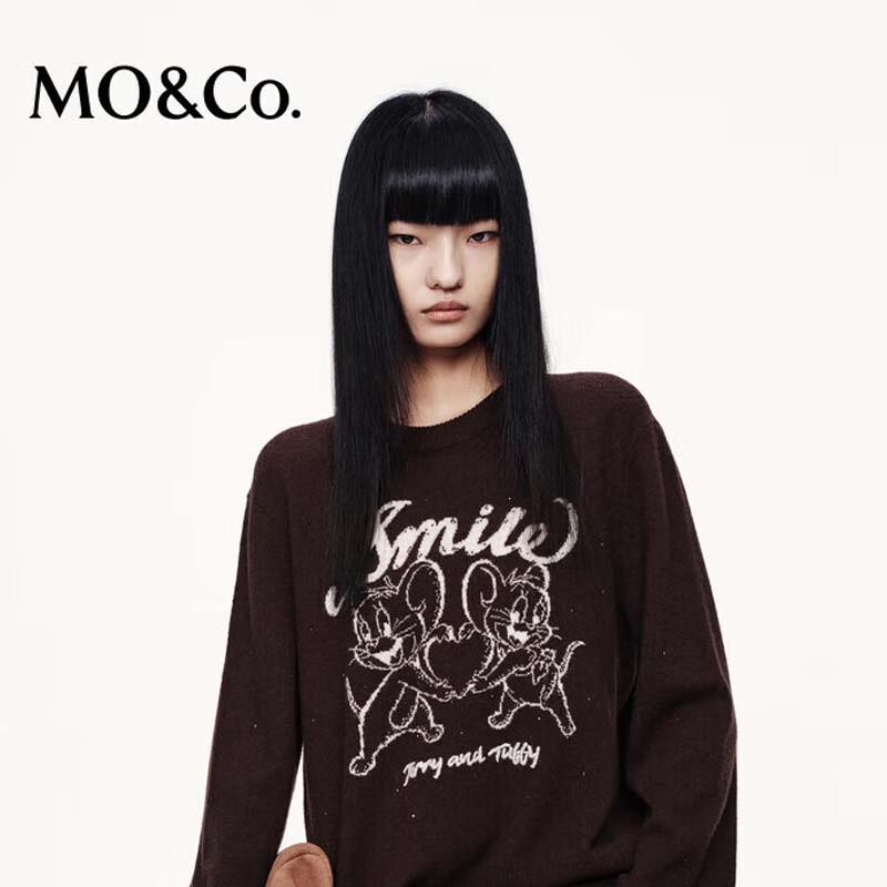 MO&Co. Women s Tom & Jerry Rhinestone Long-Sleeve Knit Sweater M
MO&Co. Women s Tom & Jerry Rhinestone Long-Sleeve Knit Sweater M