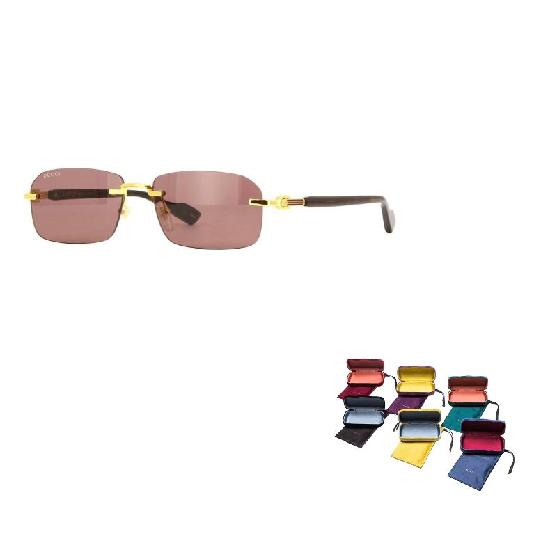 GUCCI Fashion Trend Personality Alloy Square Sunglasses Unisex Style 56 коричневый
GUCCI Fashion Trend Personality Alloy Square Sunglasses Unisex Style 56 коричневый