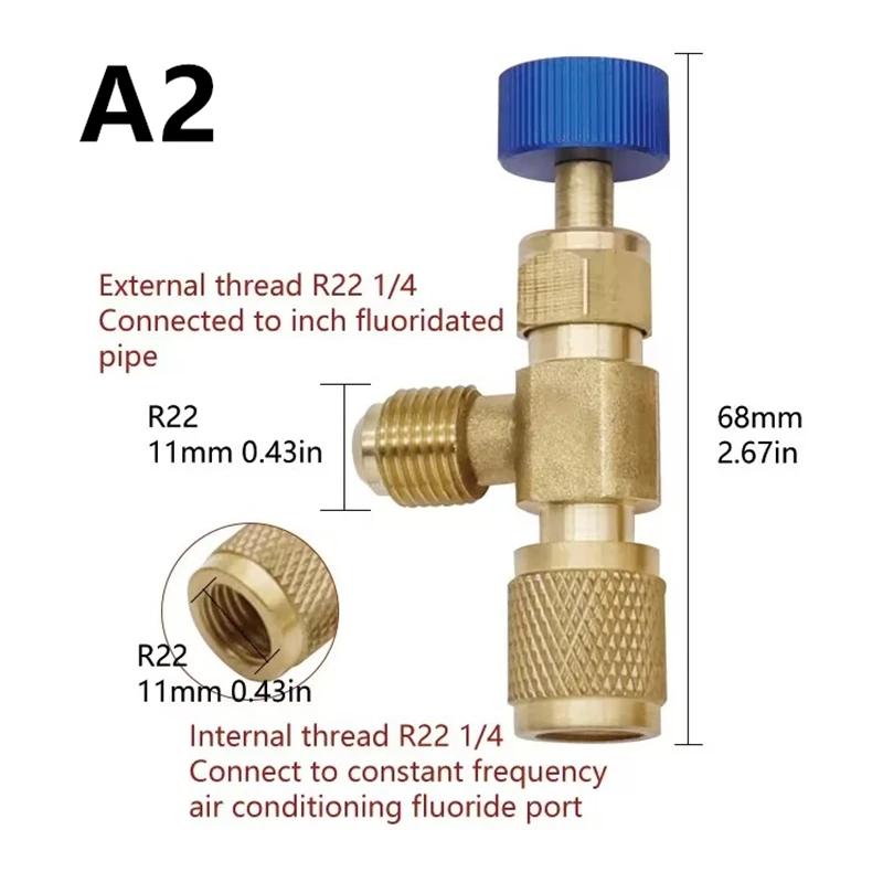 1PC адаптер для заряджання холодильної системи кондиціонера для R410A R22 1/4 рідинного запобіжного рідинного клапана шланга R22 мідний адаптер ручний
1PC адаптер для заряджання холодильної системи кондиціонера для R410A R22 1/4 рідинного запобіжного рідинного клапана шланга R22 мідний адаптер ручний