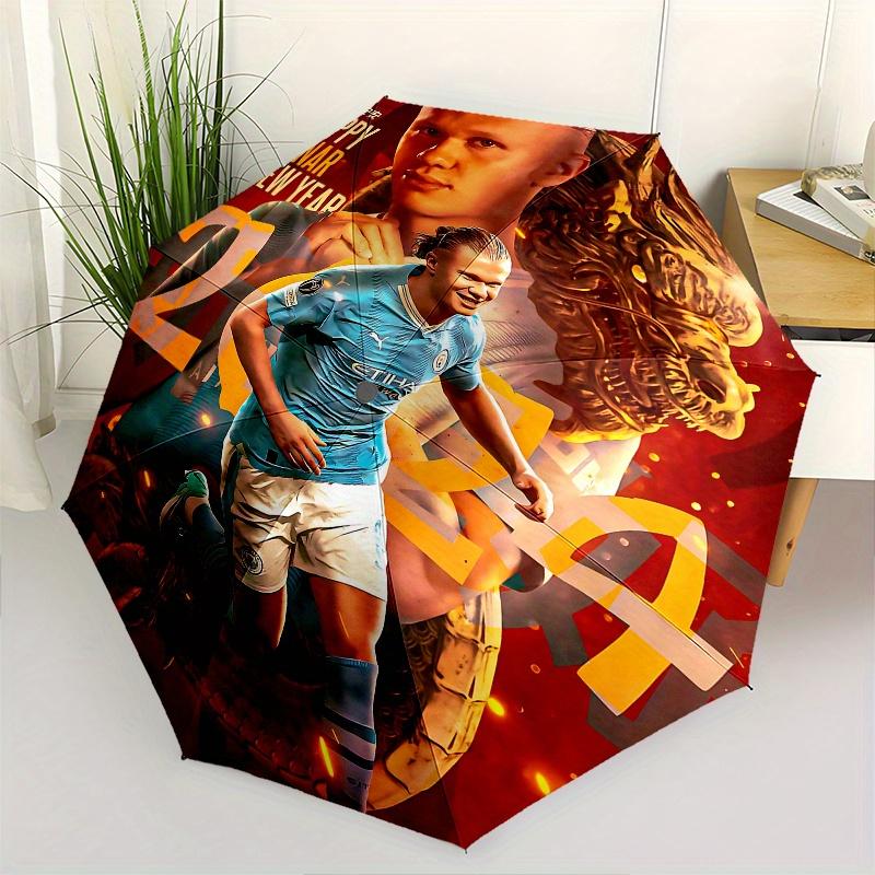 Erling Haaland, Lunar New Year Automatic Opening and Closing Umbrella, Compact Travel Umbrella, Lightweight and Portable, Suitable for Beach
Erling Haaland, Lunar New Year Automatic Opening and Closing Umbrella, Compact Travel Umbrella, Lightweight and Portable, Suitable for Beach