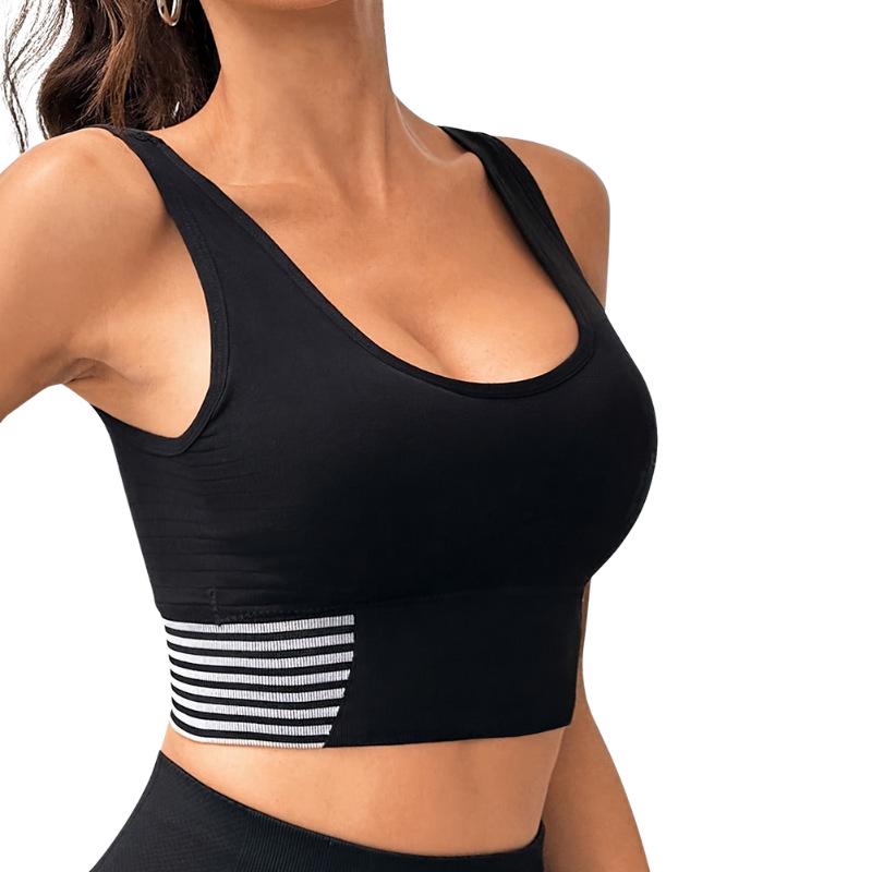 Wireless Deep U Back Sports Bra - Seamless, Breathable, Quick-Drying Anti-Exposure Vest for Running Small чорний
Wireless Deep U Back Sports Bra - Seamless, Breathable, Quick-Drying Anti-Exposure Vest for Running Small чорний