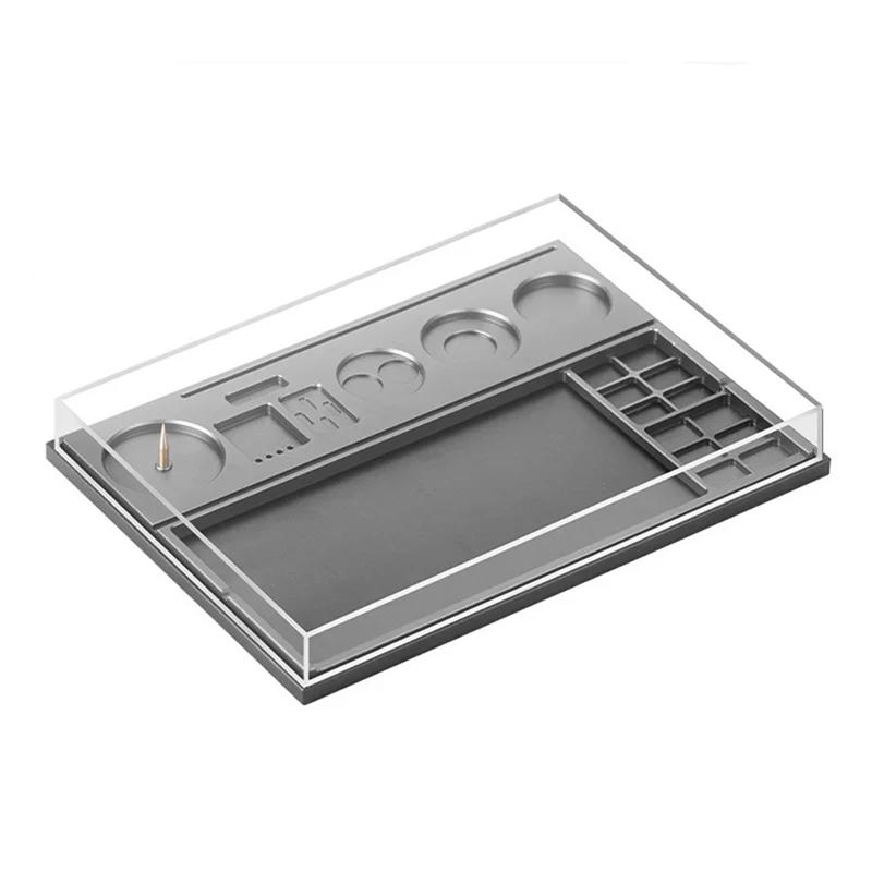 AEE2-Watch Tool Organizer Watch Repair Tray Watch Parts Storage Box Organizer Watchmaker Repair Tool Storage Tray
AEE2-Watch Tool Organizer Watch Repair Tray Watch Parts Storage Box Organizer Watchmaker Repair Tool Storage Tray