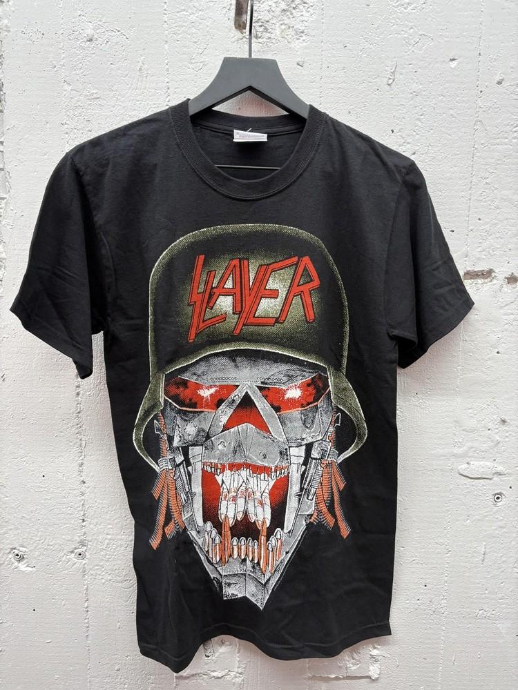 Slayer Shirt Mens Small 2010 Band Metal Skull Graphic Tee Heavyweight Tour Unisex T-Shirt XXXXL
Slayer Shirt Mens Small 2010 Band Metal Skull Graphic Tee Heavyweight Tour Unisex T-Shirt XXXXL