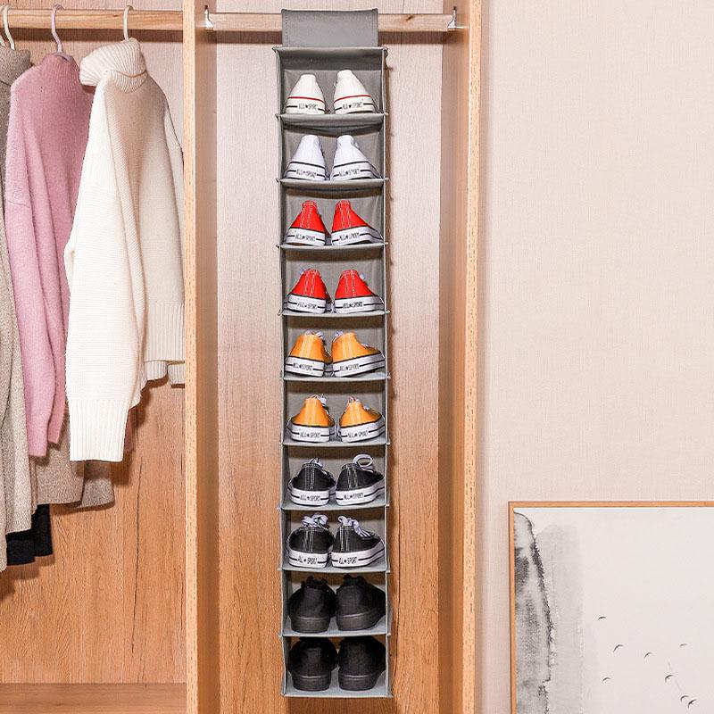 Organize Your Wardrobe with the 10-Tier Hanging Storage Bag for Clothes and Accessories серый
Organize Your Wardrobe with the 10-Tier Hanging Storage Bag for Clothes and Accessories серый