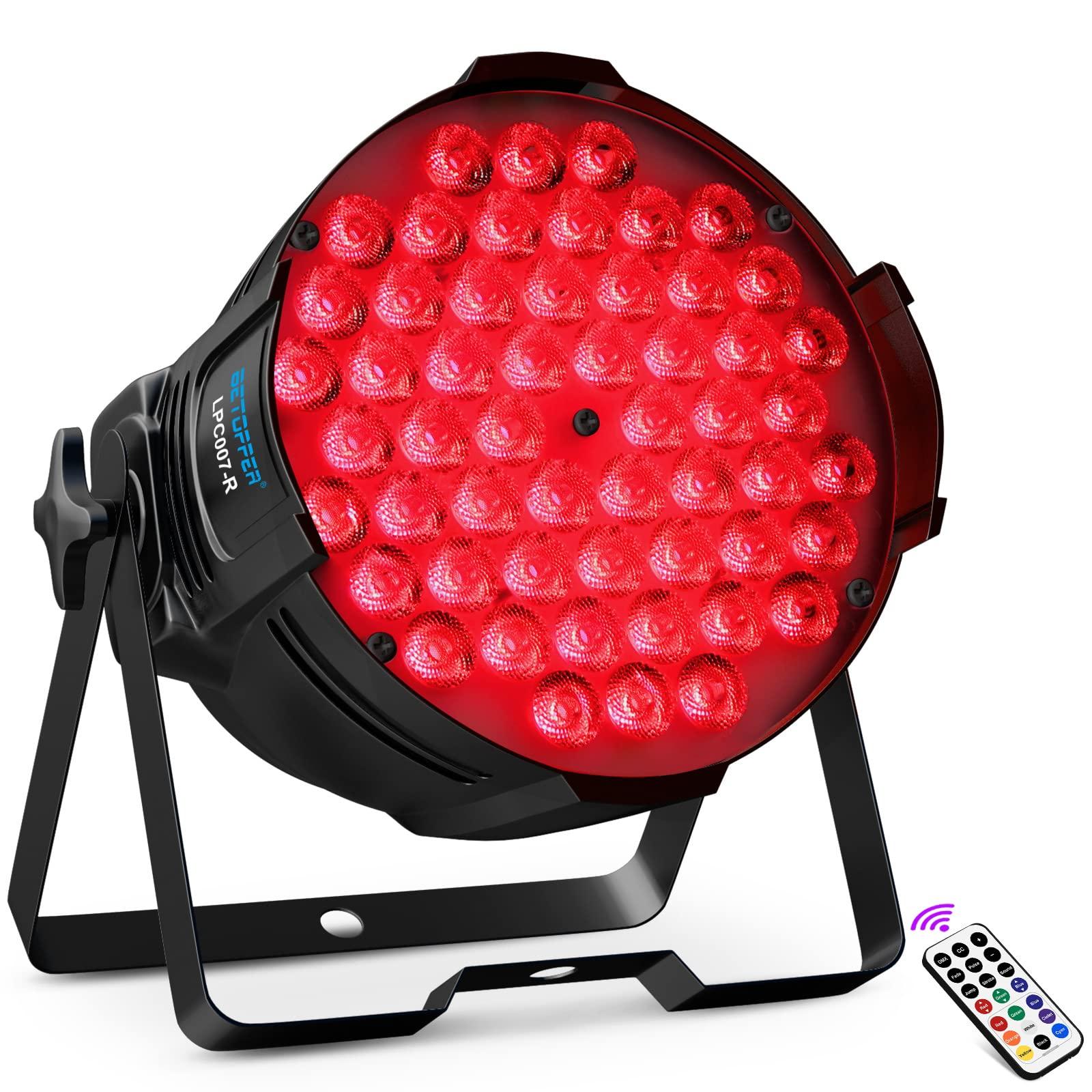 BETOPPER Disco Light LPC007 54x3W RGB LED Stage Lighting 6 Color Conversion Stage Light Stage Lighting DMX512 Party Light Spotlight DJ Disco Light
BETOPPER Disco Light LPC007 54x3W RGB LED Stage Lighting 6 Color Conversion Stage Light Stage Lighting DMX512 Party Light Spotlight DJ Disco Light