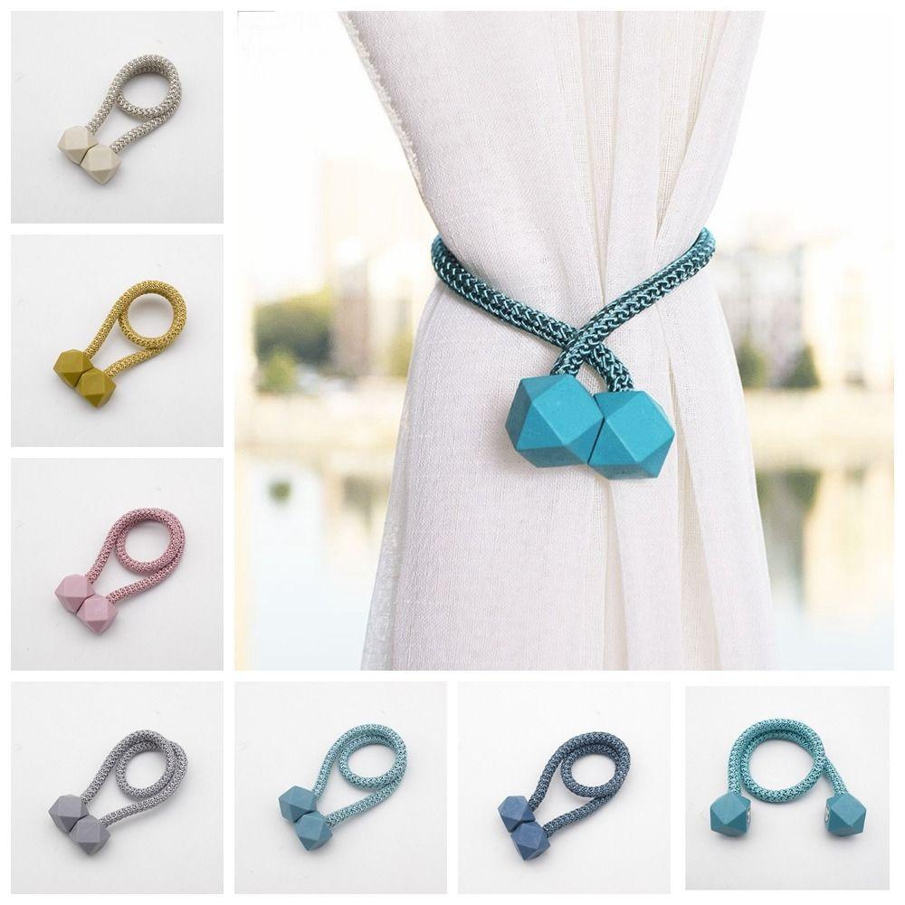 No Punching Magic Cube Magnetic Buckle Strong Magnet Curtain Holdback Rope Curtain Accessories
No Punching Magic Cube Magnetic Buckle Strong Magnet Curtain Holdback Rope Curtain Accessories