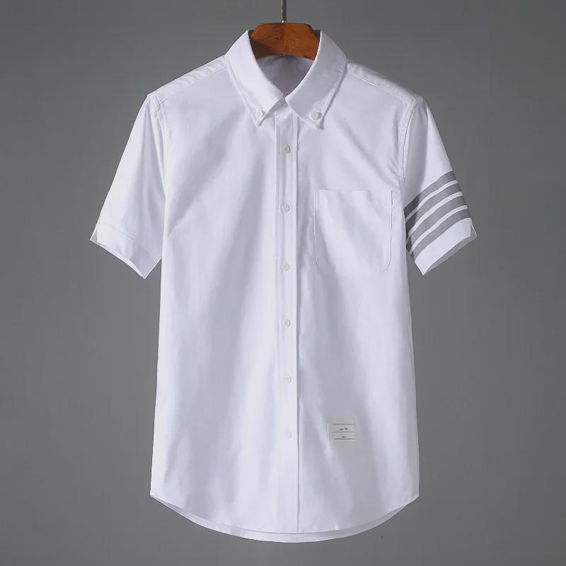 TB JL Trendy Gray Striped Short-Sleeved Shirt for Men and Women - New Casual Unisex Summer Style. 2 білий
TB JL Trendy Gray Striped Short-Sleeved Shirt for Men and Women - New Casual Unisex Summer Style. 2 білий