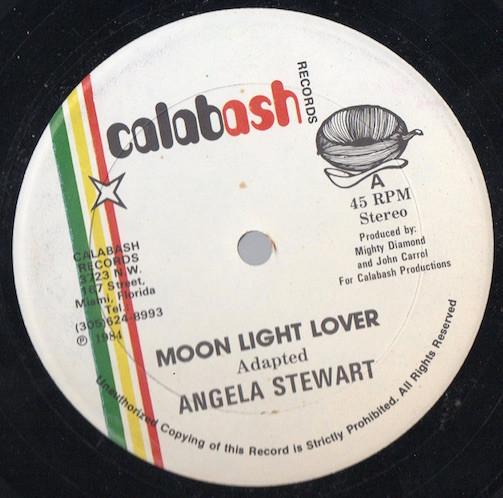12inch Record ANGELA STEWART Moon Light Lover NONE Calabash Record 1984 Jamaica Reggae Ska Dub Used
12inch Record ANGELA STEWART Moon Light Lover NONE Calabash Record 1984 Jamaica Reggae Ska Dub Used