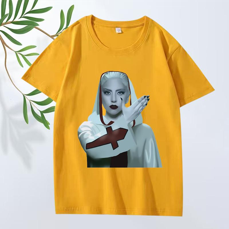 Lady Gaga Alejandro Classic Graphic T Shirts Unisex Women Oversized 100 Cotton Streetwear Short Sleeve Summer Print Unisex Shirt 4XL
Lady Gaga Alejandro Classic Graphic T Shirts Unisex Women Oversized 100 Cotton Streetwear Short Sleeve Summer Print Unisex Shirt 4XL