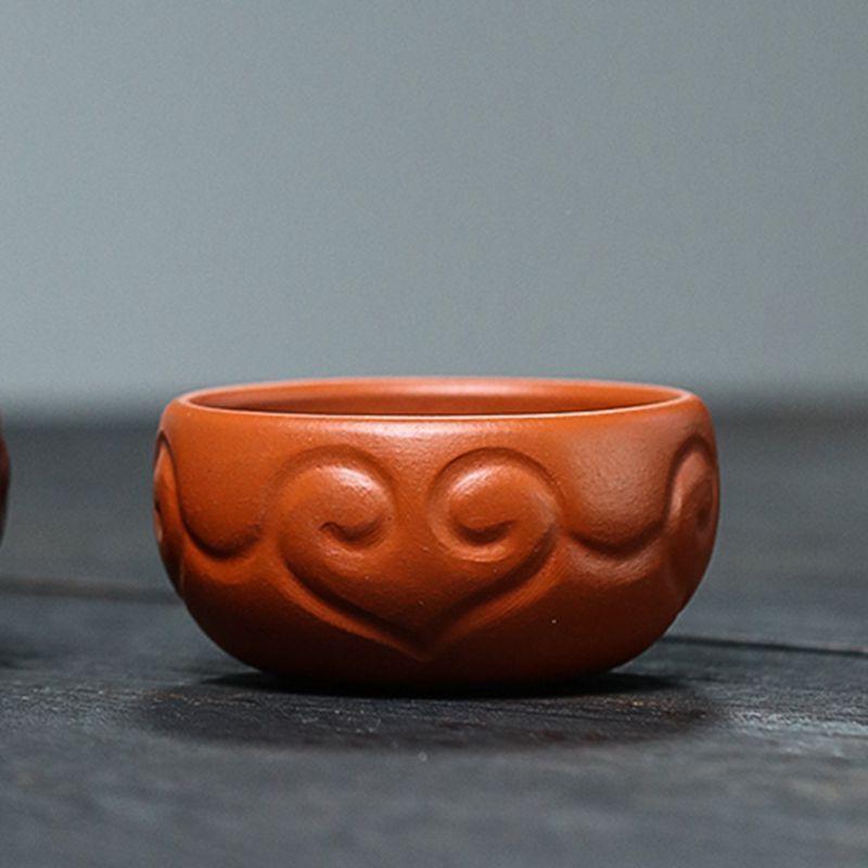 2 шт./лот китайская фиолетовая глиняная чашка для чая, портативная персональная одинарная чашка, красивый чайный набор ручной работы, кружка Zisha, чайные принадлежности, 40 мл
2 шт./лот китайская фиолетовая глиняная чашка для чая, портативная персональная одинарная чашка, красивый чайный набор ручной работы, кружка Zisha, чайные принадлежности, 40 мл