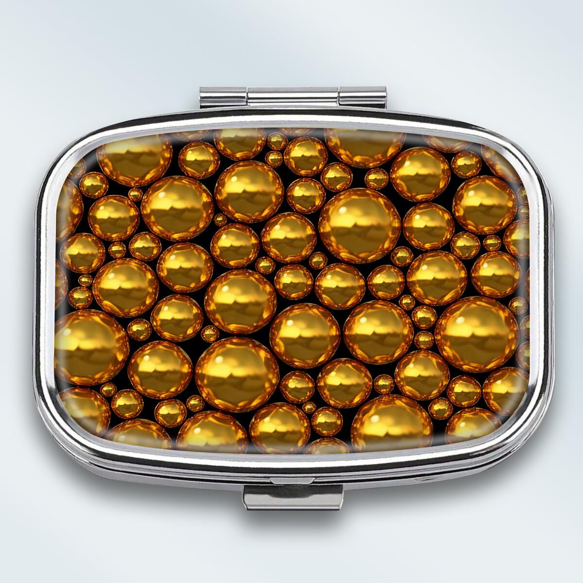 Portable Pill Box with 2 Compartments, Mini Metal Medicine Organizer Case, Cute Printed Pill Container for Vitamins, Pills, Jewelry, Travel, Daily Use різнокольоровий
Portable Pill Box with 2 Compartments, Mini Metal Medicine Organizer Case, Cute Printed Pill Container for Vitamins, Pills, Jewelry, Travel, Daily Use різнокольоровий