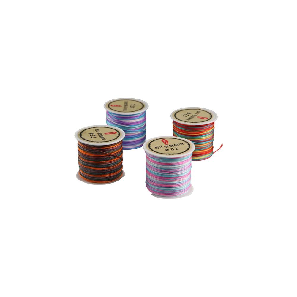Craft Colorful Sewing Polyester Bracelet Rainbow Macrame Cord Braided String Rope Thread Cord 3
Craft Colorful Sewing Polyester Bracelet Rainbow Macrame Cord Braided String Rope Thread Cord 3