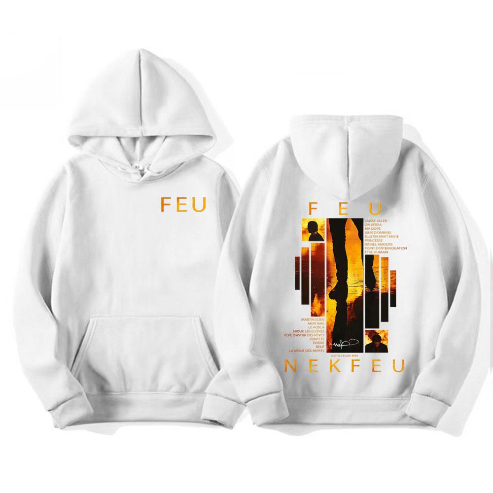 Репер Nekfeu Feu Tour Альбом Графічні Худі Чоловіки Жінки Повсякденний Жилет Популярне Худі Модний High Street Вінтажний Светр 3XL
Репер Nekfeu Feu Tour Альбом Графічні Худі Чоловіки Жінки Повсякденний Жилет Популярне Худі Модний High Street Вінтажний Светр 3XL