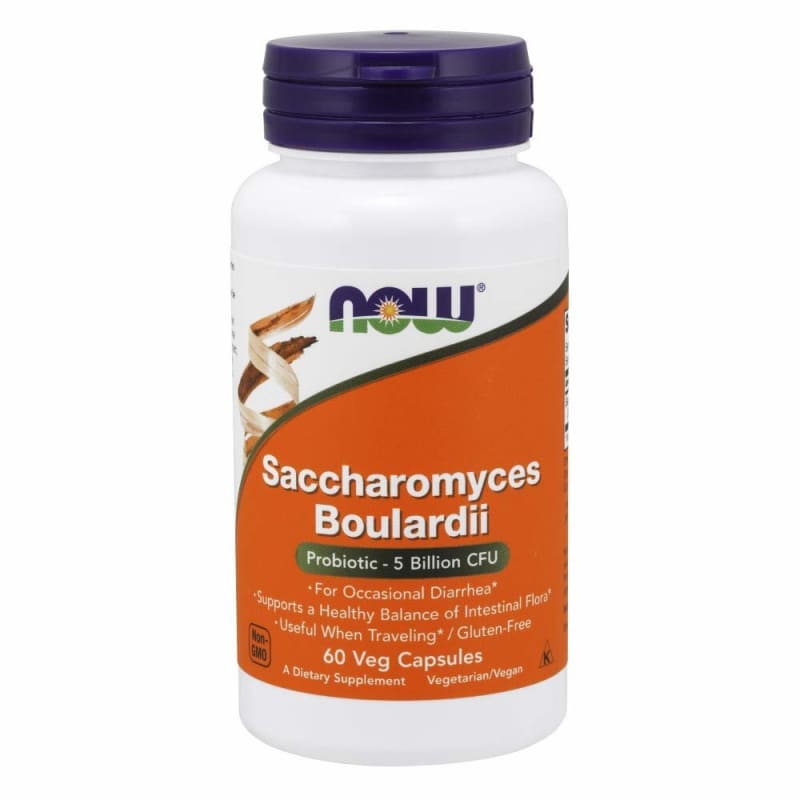 Now Foods Saccharomyces Boulardii 60 Capsules
Now Foods Saccharomyces Boulardii 60 Capsules