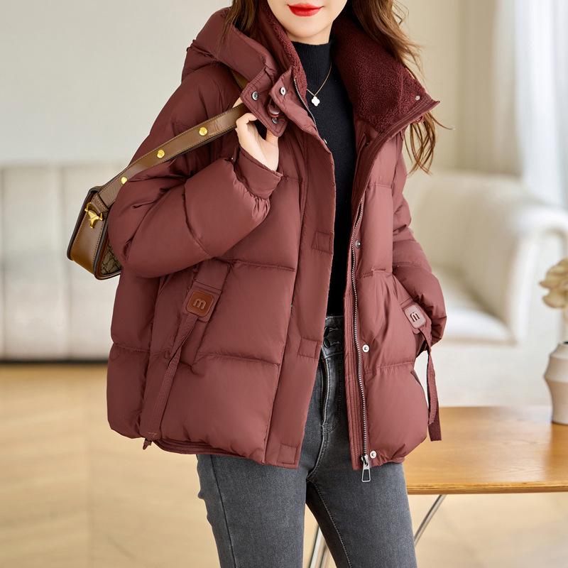 2024 Women s Loose Fit Thickened Down Jacket - Short, Warm, Stylish Winter Outerwear M for up to 60 kg
2024 Women s Loose Fit Thickened Down Jacket - Short, Warm, Stylish Winter Outerwear M for up to 60 kg