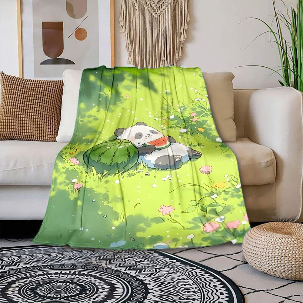 MulPanda eating watermelon on grass Print Blanket Warm Soft Suitable for All Seasons for Home Sofa Travel Camping Picnics RV 75x90cm
MulPanda eating watermelon on grass Print Blanket Warm Soft Suitable for All Seasons for Home Sofa Travel Camping Picnics RV 75x90cm