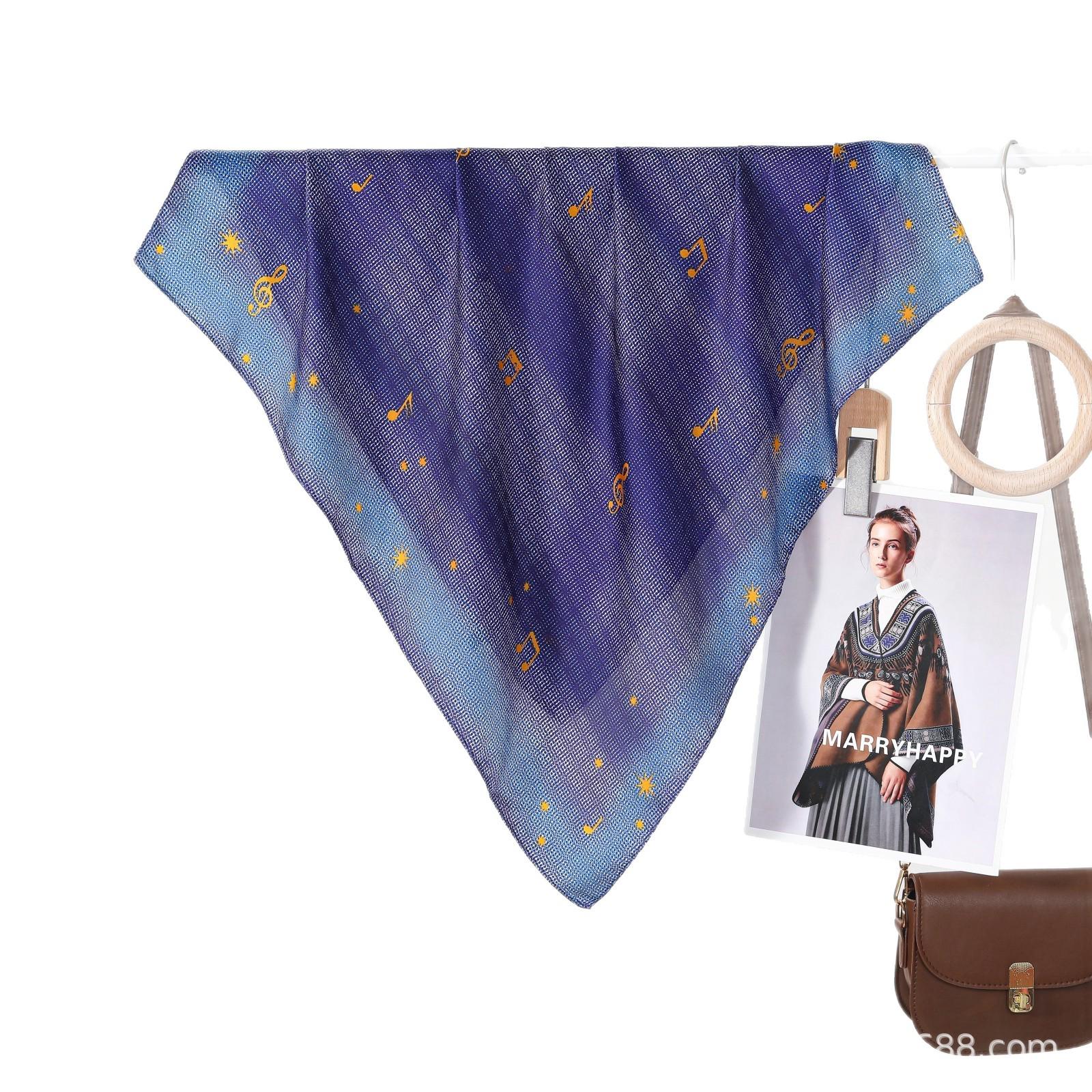 New Classic Ladies Musical Note Silk Neck Scarf - Versatile, High-End, and Simple Purple Musical Note
New Classic Ladies Musical Note Silk Neck Scarf - Versatile, High-End, and Simple Purple Musical Note