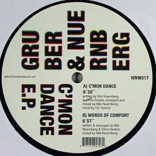 12inch Record GRUBER & NÜRNBERG - C Mon Dance E.P. WNW017 Was Not Was 2008 Germany Dance & Electronica Used
12inch Record GRUBER & NÜRNBERG - C Mon Dance E.P. WNW017 Was Not Was 2008 Germany Dance & Electronica Used