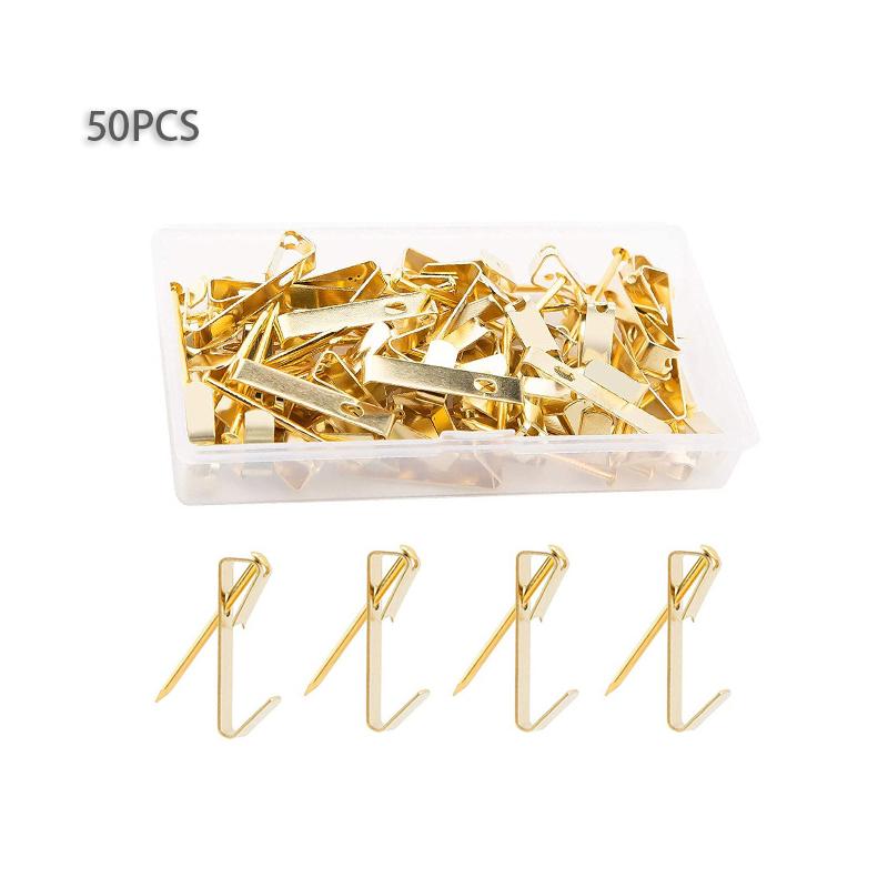 50pcs Heavy-Duty 30LB Steel Wall Hooks with Pre-Drilled Holes - Easy Installation Secure Wall-Mounted Hardware 50pcs
50pcs Heavy-Duty 30LB Steel Wall Hooks with Pre-Drilled Holes - Easy Installation Secure Wall-Mounted Hardware 50pcs