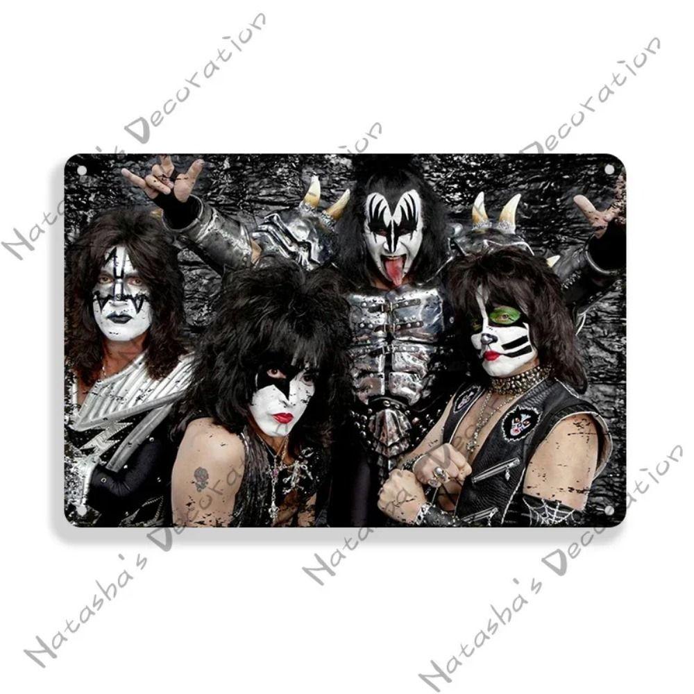 KISS Band Вінтажна Рустикальна Металева Бляшана Табличка Бар Домашній Декор
KISS Band Вінтажна Рустикальна Металева Бляшана Табличка Бар Домашній Декор