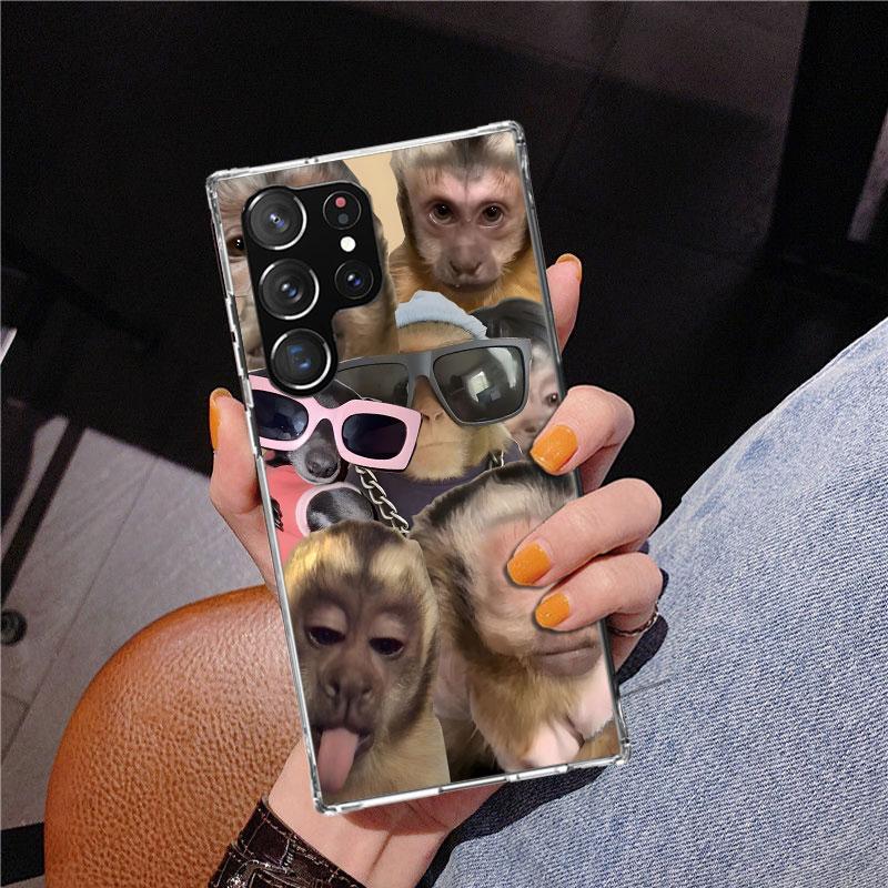Monkey Memes Phnoe Case for Samsung Galaxy S26 S25 Edge S23 S24 Ultra S22 Plus S21 S20 FE Unique Cover Soft Coque Galaxy S25 S23 Samsung S25 Edge
Monkey Memes Phnoe Case for Samsung Galaxy S26 S25 Edge S23 S24 Ultra S22 Plus S21 S20 FE Unique Cover Soft Coque Galaxy S25 S23 Samsung S25 Edge