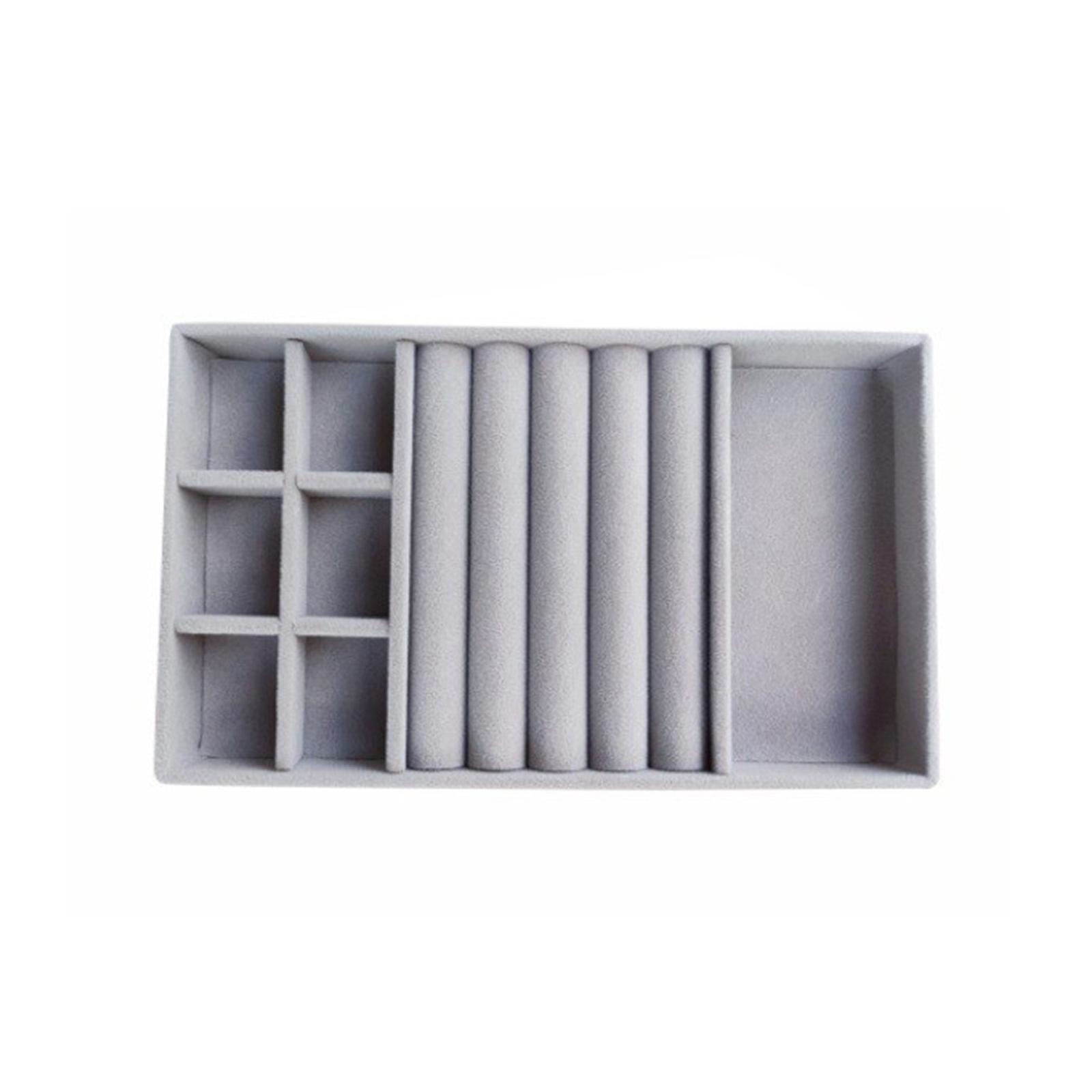 Бархатный органайзер для украшений Подставка для серег, браслетов, ожерелий, колец Элегантный выставочный лоток для аксессуаров 11 серый
Бархатный органайзер для украшений Подставка для серег, браслетов, ожерелий, колец Элегантный выставочный лоток для аксессуаров 11 серый