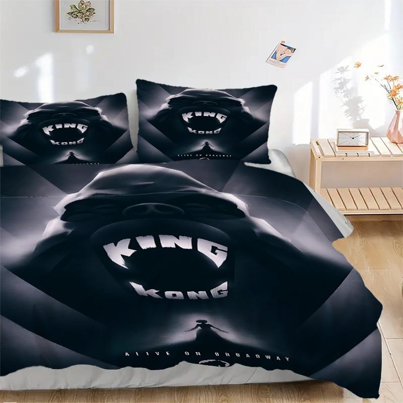 3pcs King Kong Duvet Cover Set (1 Duvet Cover + 2 Pillowcases, No Core) - Comfortable, And Breathable Bedroom Decoration yy251104073 135x200cm
3pcs King Kong Duvet Cover Set (1 Duvet Cover + 2 Pillowcases, No Core) - Comfortable, And Breathable Bedroom Decoration yy251104073 135x200cm