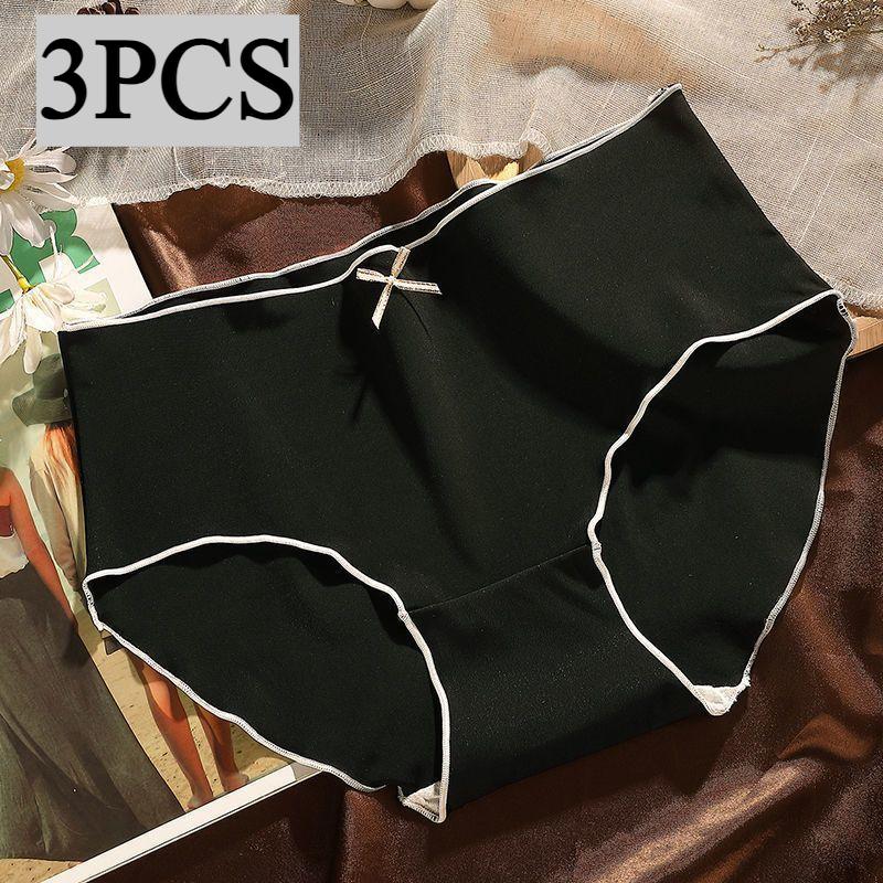 3 шт./лот нижнее белье средней талии легкие шелковые не обтягивающие приятные для кожи чистые хлопковые женские треугольные трусики XL чёрный
3 шт./лот нижнее белье средней талии легкие шелковые не обтягивающие приятные для кожи чистые хлопковые женские треугольные трусики XL чёрный
