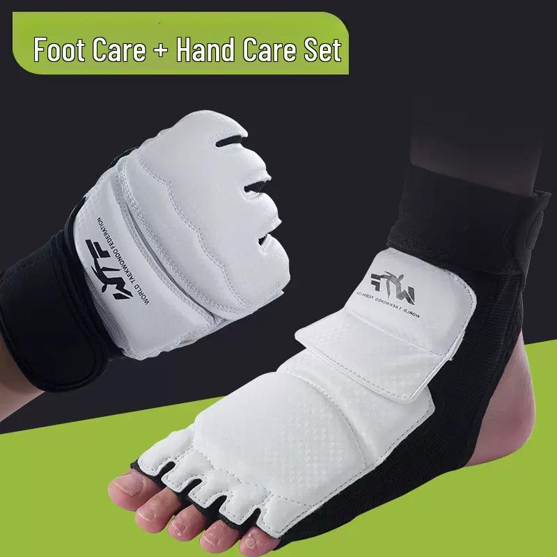 Захисне спорядження для бойових мистецтв для міжнародних змагань: Рукавички для тхеквондо з відкритими пальцями для тренувань і бою. S
Захисне спорядження для бойових мистецтв для міжнародних змагань: Рукавички для тхеквондо з відкритими пальцями для тренувань і бою. S