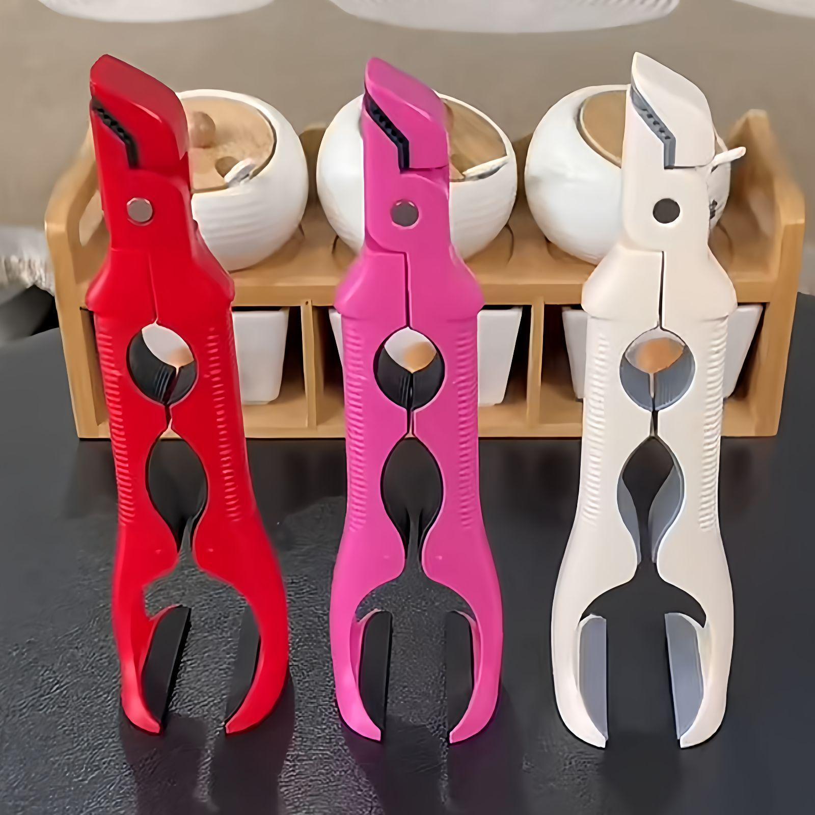 3-in-1 Anti-scalding Kitchen Clip: Bottle Opener, High-Temp Plate & Food Clip, Silicone Pot & Bowl Holder. High-Quality Pink
3-in-1 Anti-scalding Kitchen Clip: Bottle Opener, High-Temp Plate & Food Clip, Silicone Pot & Bowl Holder. High-Quality Pink
