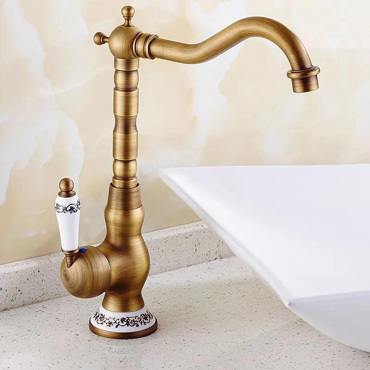 Античный латунный керамический ручка смеситель для раковины античный поворотный смеситель для ванной смеситель для кухни горячей холодной воды кран кухонный смеситель Brass
Античный латунный керамический ручка смеситель для раковины античный поворотный смеситель для ванной смеситель для кухни горячей холодной воды кран кухонный смеситель Brass