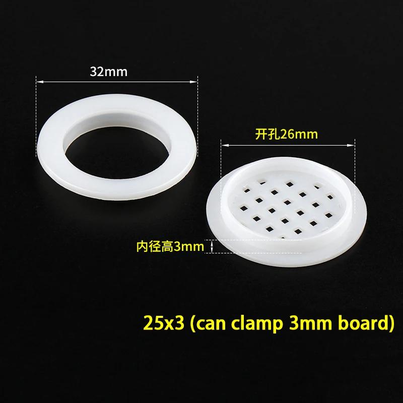 White PP Plastic Breathable Hole Cabinet Ventilation Vent Decoration Cover Shoe Cabinet Mesh Plastic Hole Cover Dia 26-58mm 10Pcs
White PP Plastic Breathable Hole Cabinet Ventilation Vent Decoration Cover Shoe Cabinet Mesh Plastic Hole Cover Dia 26-58mm 10Pcs