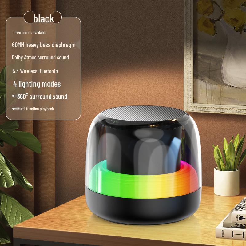 Portable RGB Bluetooth Speaker - High-Quality Sound, Mini Size, Outdoor & Desktop Use
Portable RGB Bluetooth Speaker - High-Quality Sound, Mini Size, Outdoor & Desktop Use