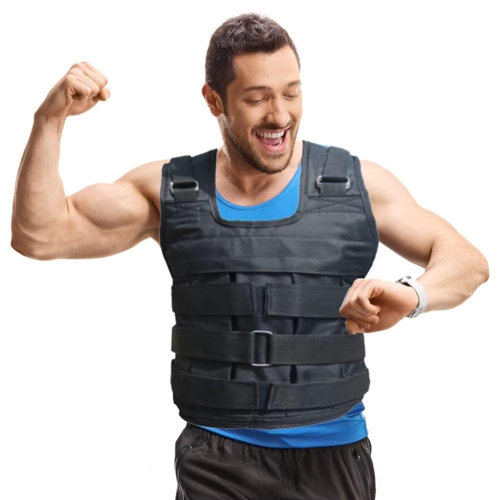 Sand Clothing Weight-bearing Vest Adjustable Weight Training Vest Fitness Sports чорний
Sand Clothing Weight-bearing Vest Adjustable Weight Training Vest Fitness Sports чорний