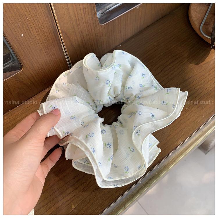 Small floral fresh large intestine hair band female pink low ponytail ball head spring and summer hair rope hair accessories
Small floral fresh large intestine hair band female pink low ponytail ball head spring and summer hair rope hair accessories