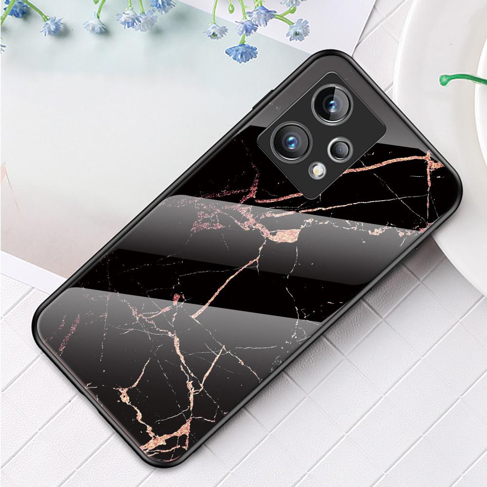 Marble Pattern Phone Case for Realme 9 Pro+,Soft TPU Frame Hard Tempered Glass+PC Back Cellphone Cover Gold Black Marble
Marble Pattern Phone Case for Realme 9 Pro+,Soft TPU Frame Hard Tempered Glass+PC Back Cellphone Cover Gold Black Marble