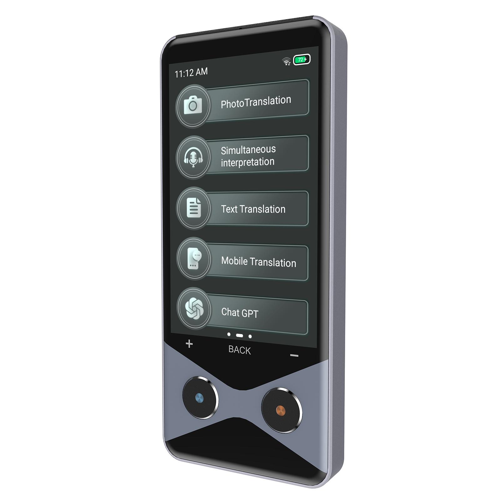Language Translator Device Real-Time Translation Device Support 137 Languages 3.7 Touchscreen Portable Recording Photo Translator for Travel Busi
Language Translator Device Real-Time Translation Device Support 137 Languages 3.7 Touchscreen Portable Recording Photo Translator for Travel Busi