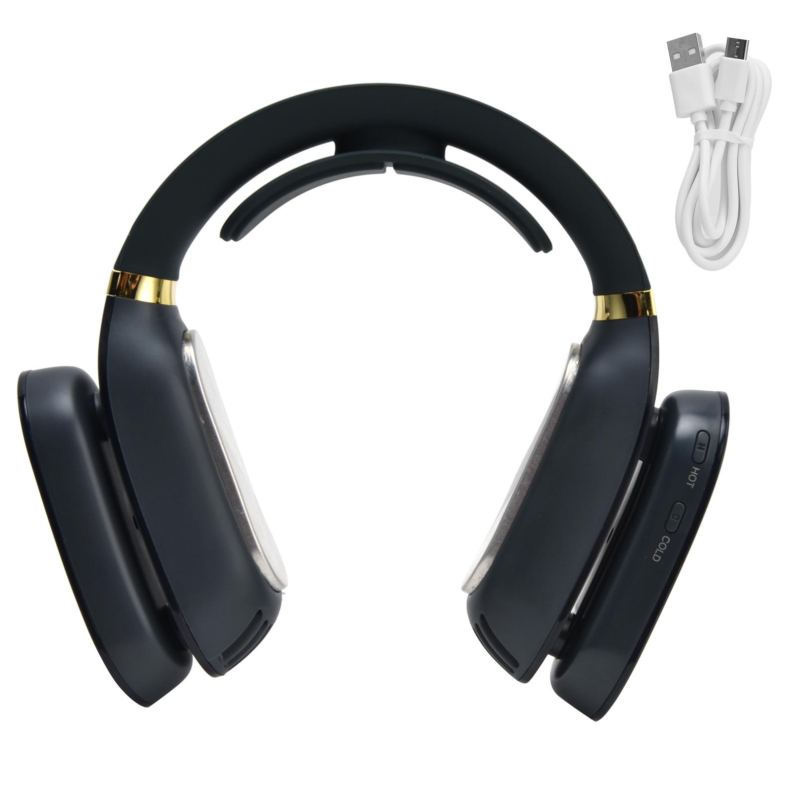 LED Neck Fan Hands Free Bladeless Fan with Heating and Cooling Function Low Noise Dual 3 Speeds for синій
LED Neck Fan Hands Free Bladeless Fan with Heating and Cooling Function Low Noise Dual 3 Speeds for синій