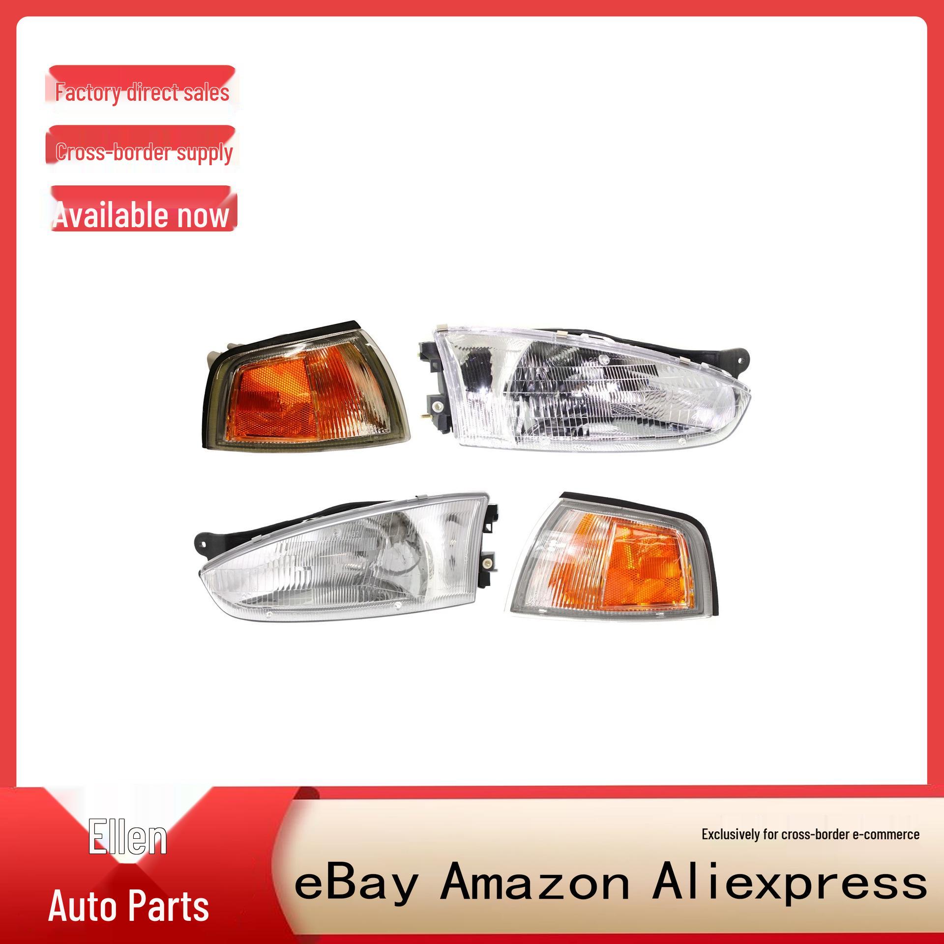 Mitsubishi Mirage 1997-2002 Halogen Headlight Kit w/ Bulbs (Left & Right) MR296307, MI2502110, MR296308, MI2503110
Mitsubishi Mirage 1997-2002 Halogen Headlight Kit w/ Bulbs (Left & Right) MR296307, MI2502110, MR296308, MI2503110