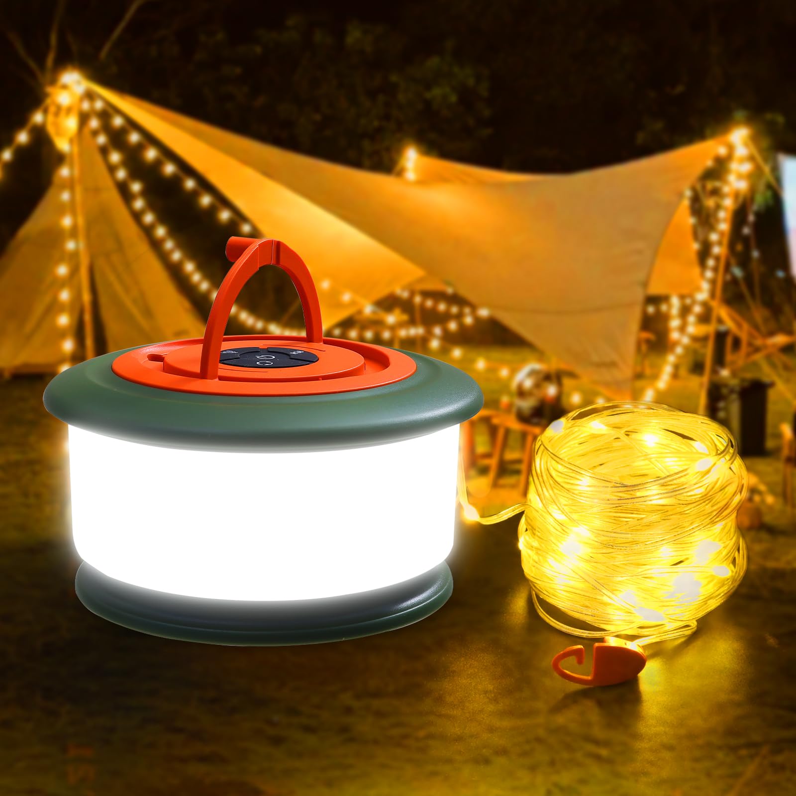 KOBAIBAN Кемпинговые гирлянды, KO-L26-Теплый
KOBAIBAN Кемпинговые гирлянды, KO-L26-Теплый