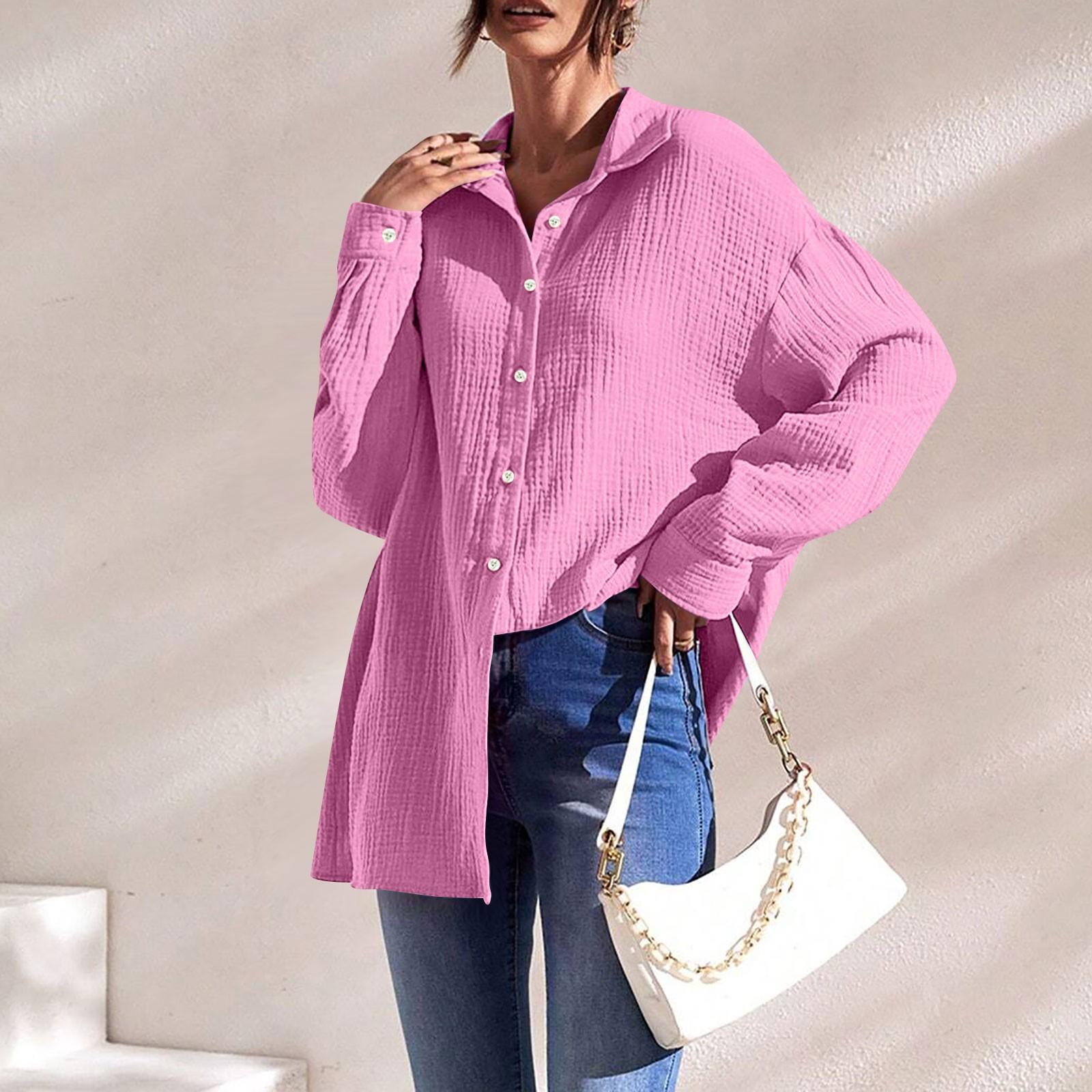 Женская рубашка-блузка с принтом и рукавом 3/4, повседневные праздничные базовые топы на пуговицах S
Женская рубашка-блузка с принтом и рукавом 3/4, повседневные праздничные базовые топы на пуговицах S