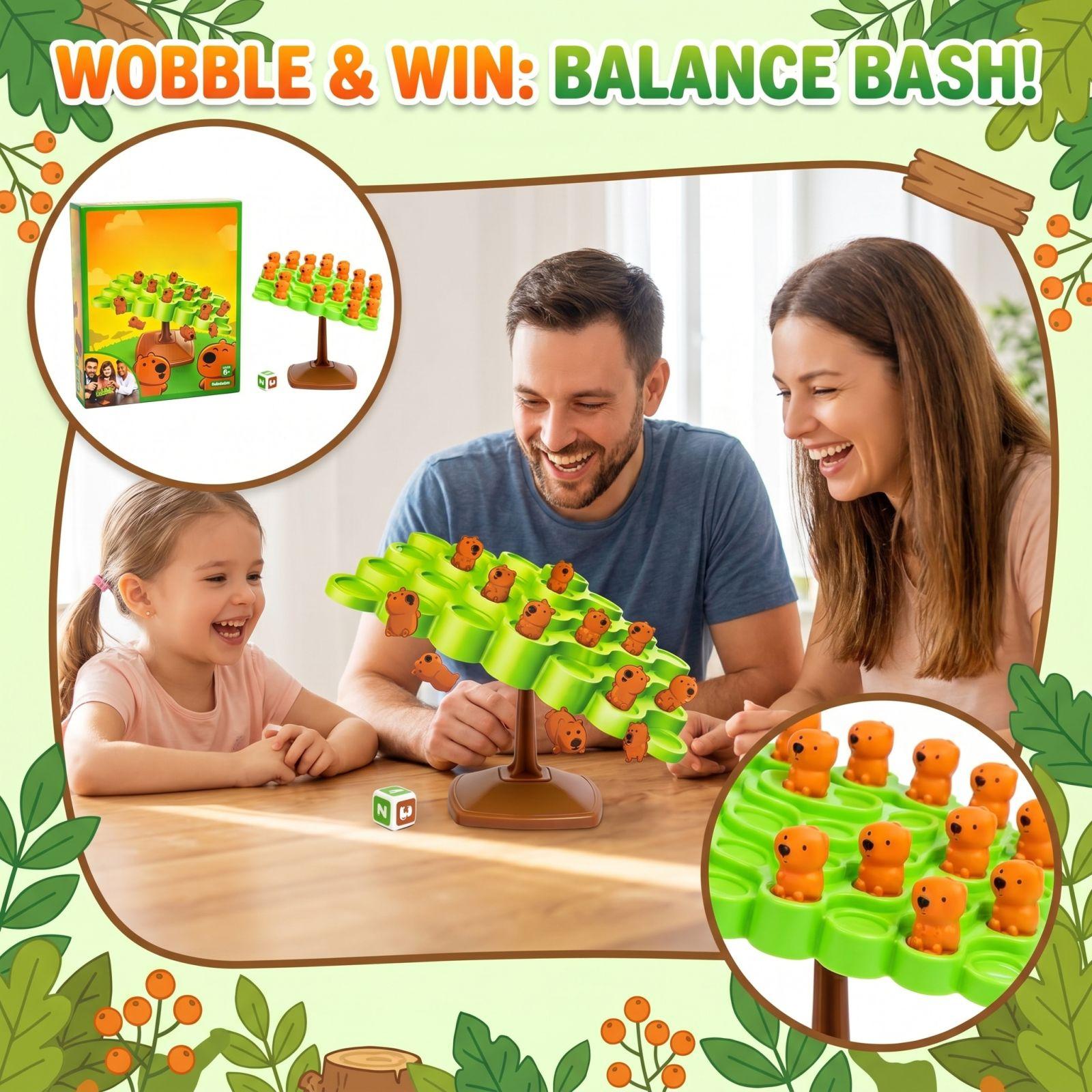 Balancing Tree Stacking Game, Family Interactive Board Game For Kids & Adults One Size
Balancing Tree Stacking Game, Family Interactive Board Game For Kids & Adults One Size