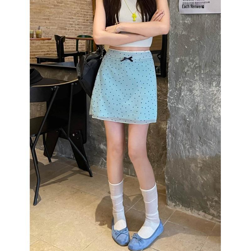 Lace Trim Bowknot High Waist A-line Mini Skirt Large м ята зелений колір
Lace Trim Bowknot High Waist A-line Mini Skirt Large м ята зелений колір