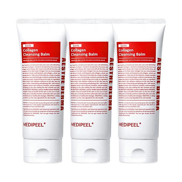 Medipeel Red Lacto Collagen Cleansing Balm 100ml x3
Medipeel Red Lacto Collagen Cleansing Balm 100ml x3