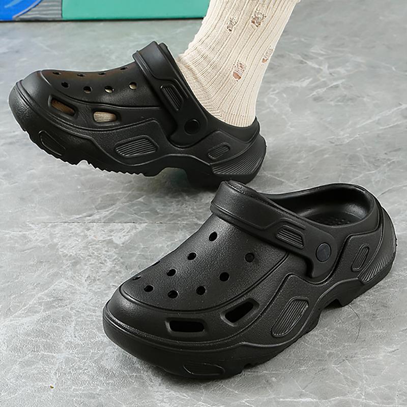 EVA Clags Slippers For Men s Platform High-heeled Outdoor Non-slip Waterproof Sandals Comfortable Soft Heightening Shoes 40-41
EVA Clags Slippers For Men s Platform High-heeled Outdoor Non-slip Waterproof Sandals Comfortable Soft Heightening Shoes 40-41
